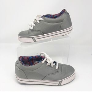 HEELYS | Gray Lace Up Sneakers Heely Wheels Kids 5